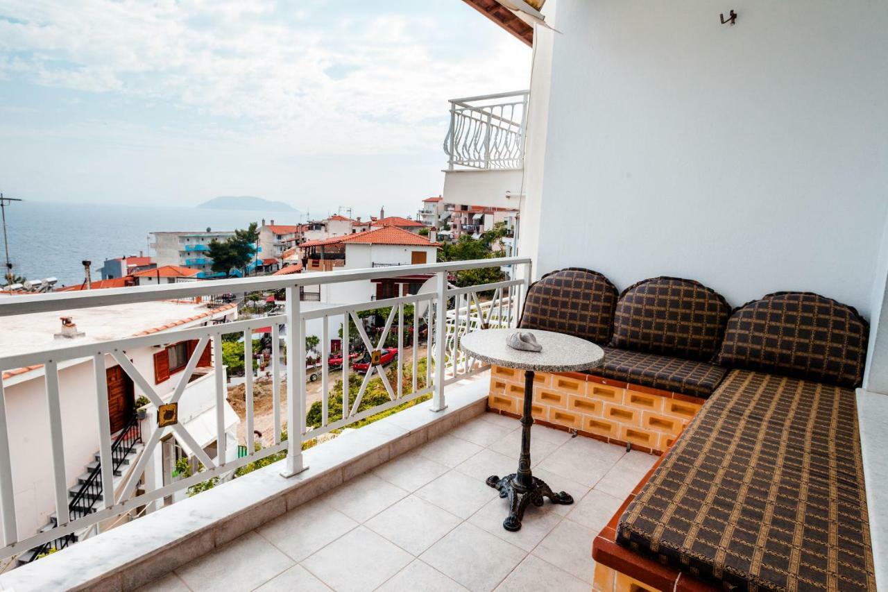 Casa Bianca Μεζονέτα Με Θέα Στη Θάλασσα Apartman Néosz Marmarász Kültér fotó