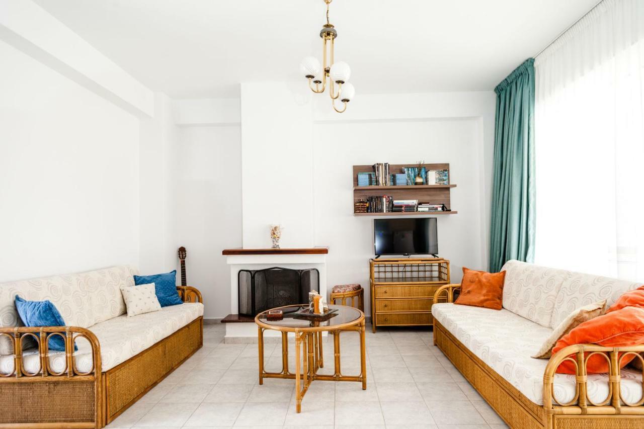 Casa Bianca Μεζονέτα Με Θέα Στη Θάλασσα Apartman Néosz Marmarász Kültér fotó